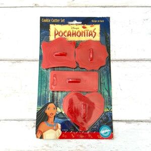 Disney Pocahontas Cookie Cutter Set Wilton Brand Set of 4 NEW in Package